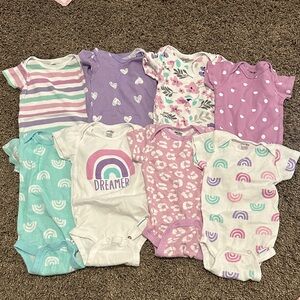 Dreamy Pastel Baby Bodysuit Collection